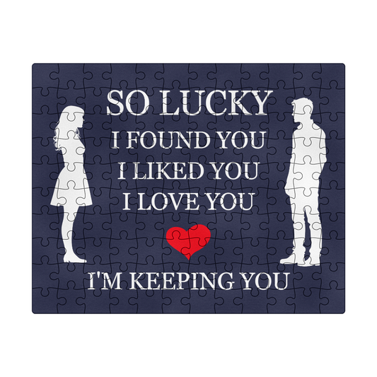 Jigsaw Puzzle 8" x 10" - To My Love "I'm Keeping You"