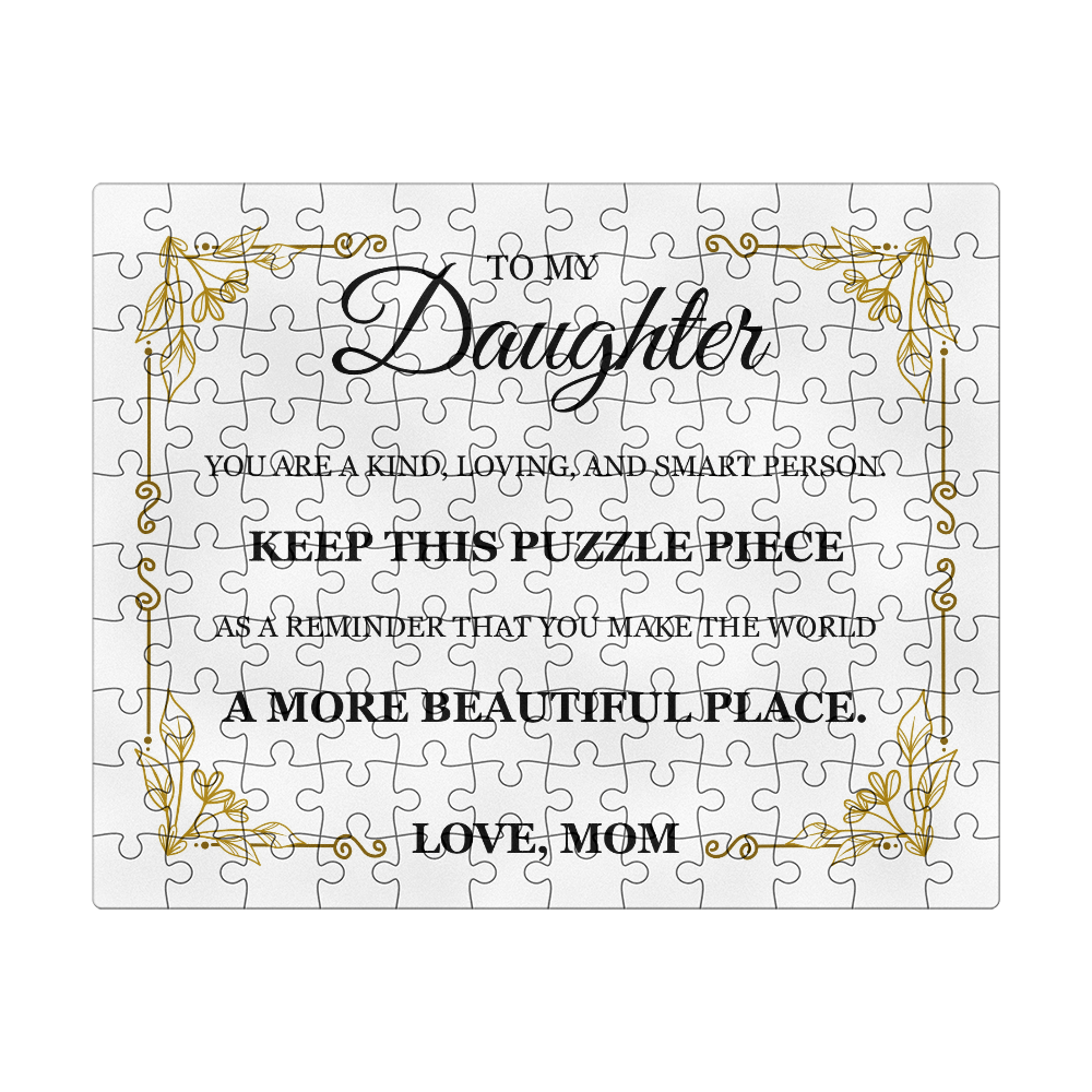 Puzzle 8" x 10" - To My Daughter
