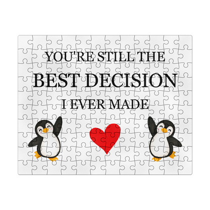 Puzzle 8" x 10" (Small) - To My Wife (Best Decision)