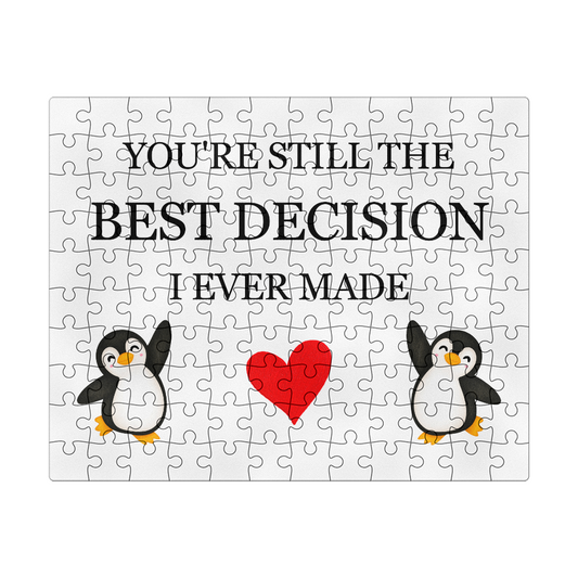 Puzzle 8" x 10" (Small) - To My Wife (Best Decision)