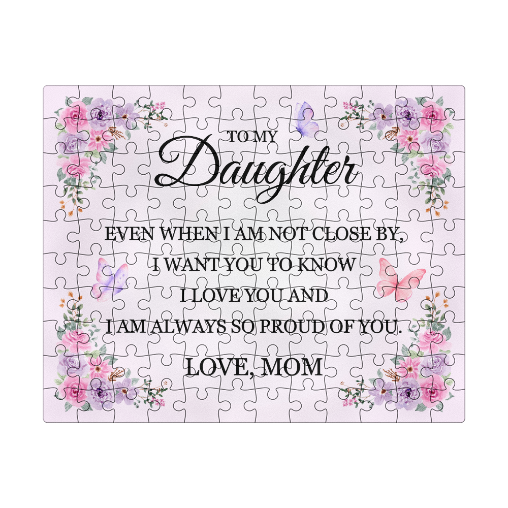 Puzzle 8" x 10 (small) - To My Daughter