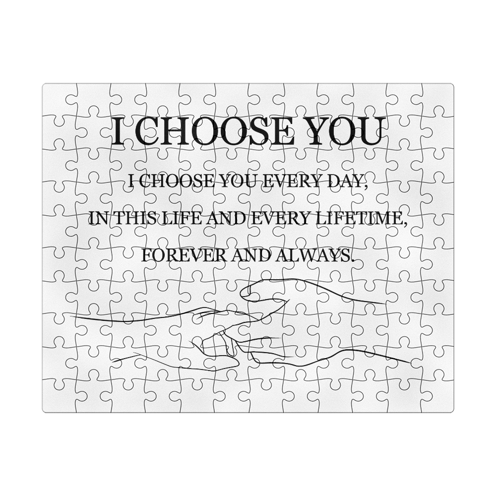 Puzzle 8" x 10" (Small) - To My Wife