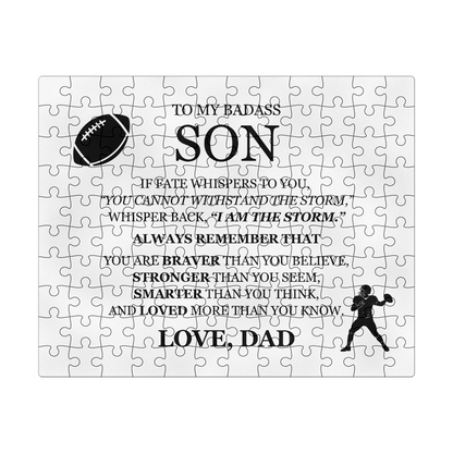 Puzzle 8" x 10" (Small) - To My Son