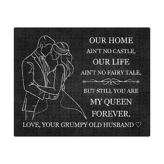 Jigsaw Puzzle 8" x 10" - "My Queen Forever"