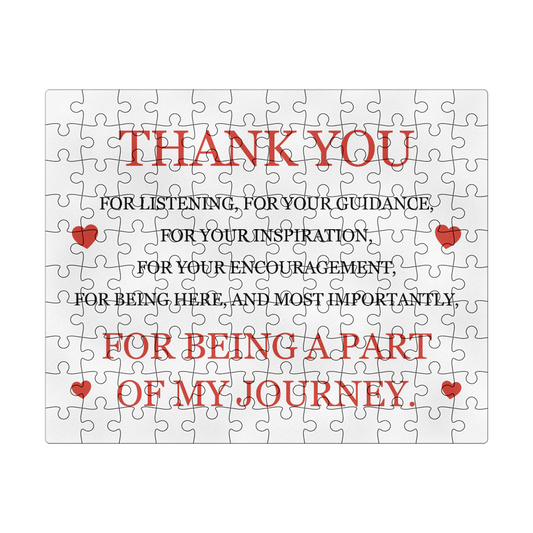 Jigsaw Puzzle 8" x 10" - To My Love "Thank You"