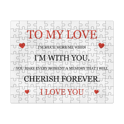 Puzzle 8" x 10" (Small) - To My Wife