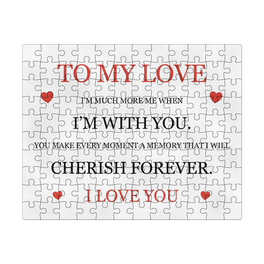 Puzzle 8" x 10" (Small) - To My Wife