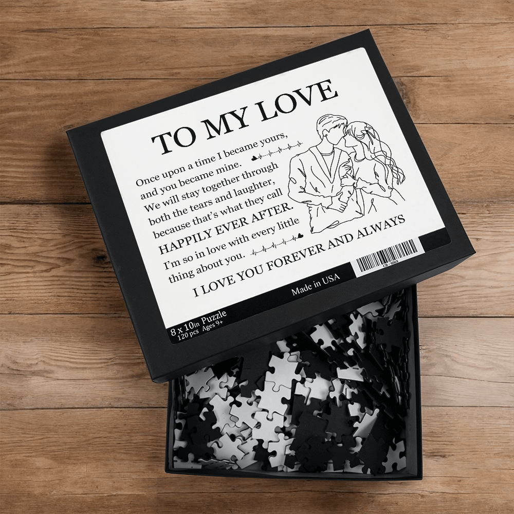 Puzzle 8" x 10" (Small) - To My Love Wife