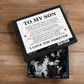 Jigsaw Puzzle 8" x 10" - To My Son "I Love You Forever"