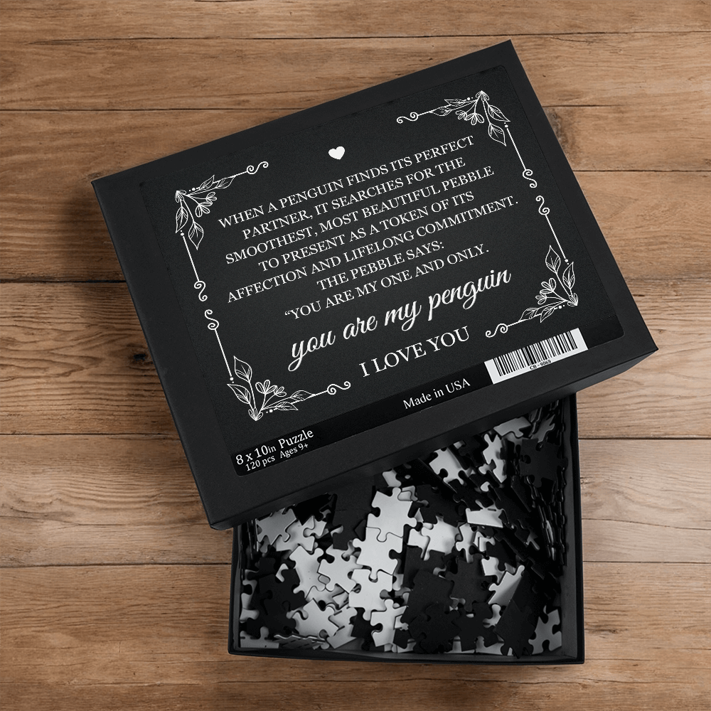 Jigsaw Puzzle 8" x 10" - To My Wife "You Are My One and Only"
