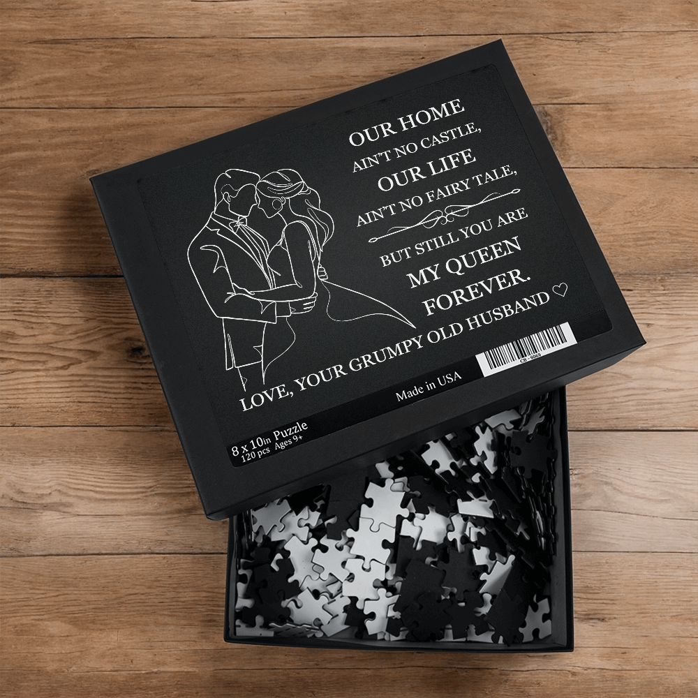 Jigsaw Puzzle 8" x 10" - "My Queen Forever"