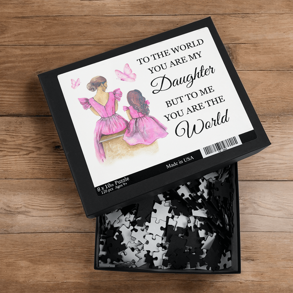 Puzzle 8" x 10" - To My Daughter