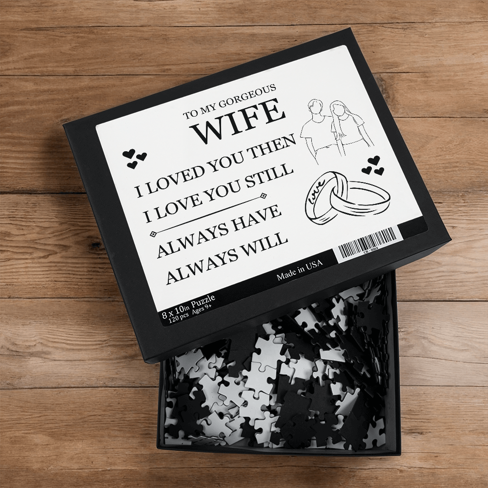 Puzzle 8" x 10" (Small) - To My Wife