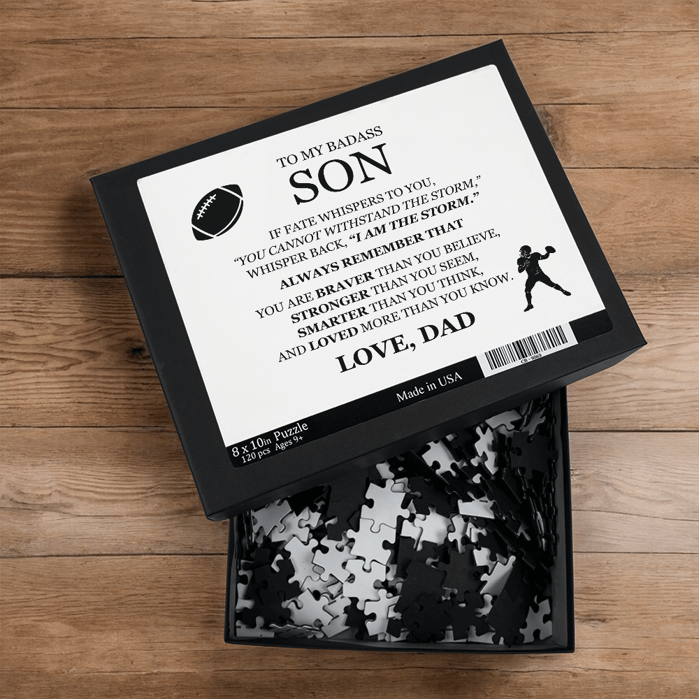 Puzzle 8" x 10" (Small) - To My Son