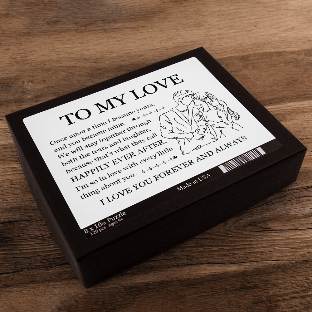 Puzzle 8" x 10" (Small) - To My Love Wife