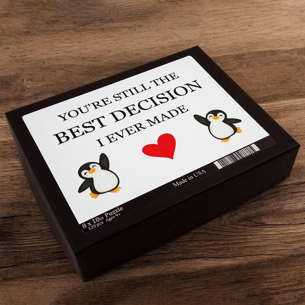 Puzzle 8" x 10" (Small) - To My Wife (Best Decision)