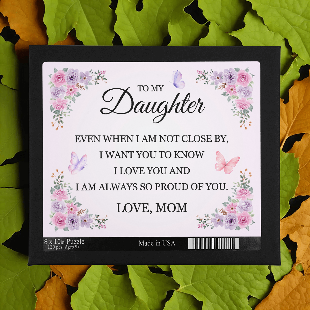 Puzzle 8" x 10 (small) - To My Daughter