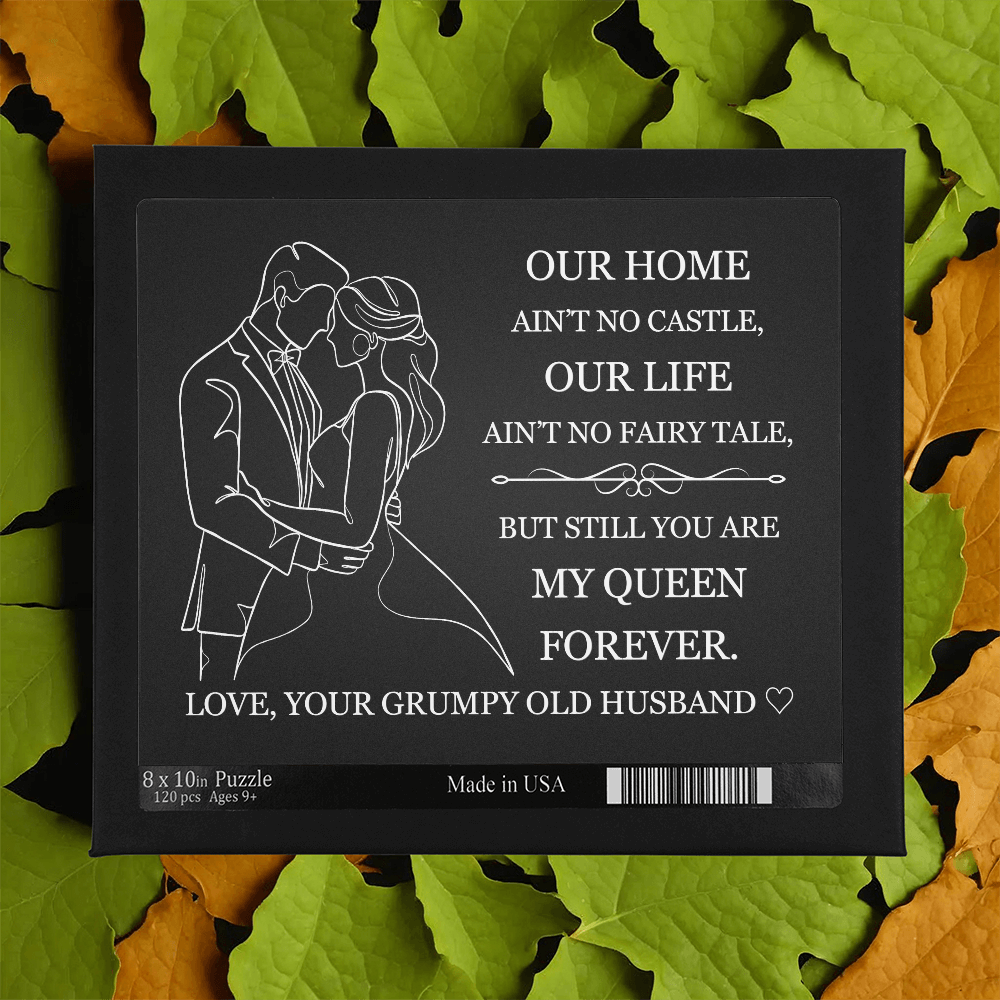 Jigsaw Puzzle 8" x 10" - "My Queen Forever"