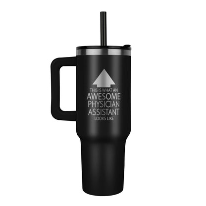 awesome physician assistant 40o tumbler