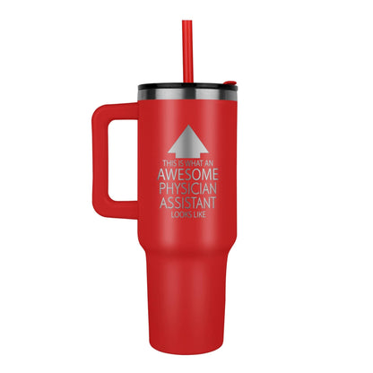 awesome physician assistant 40o tumbler
