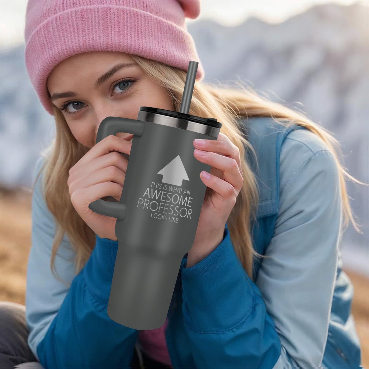 Awesome Professor 40oz tumbler