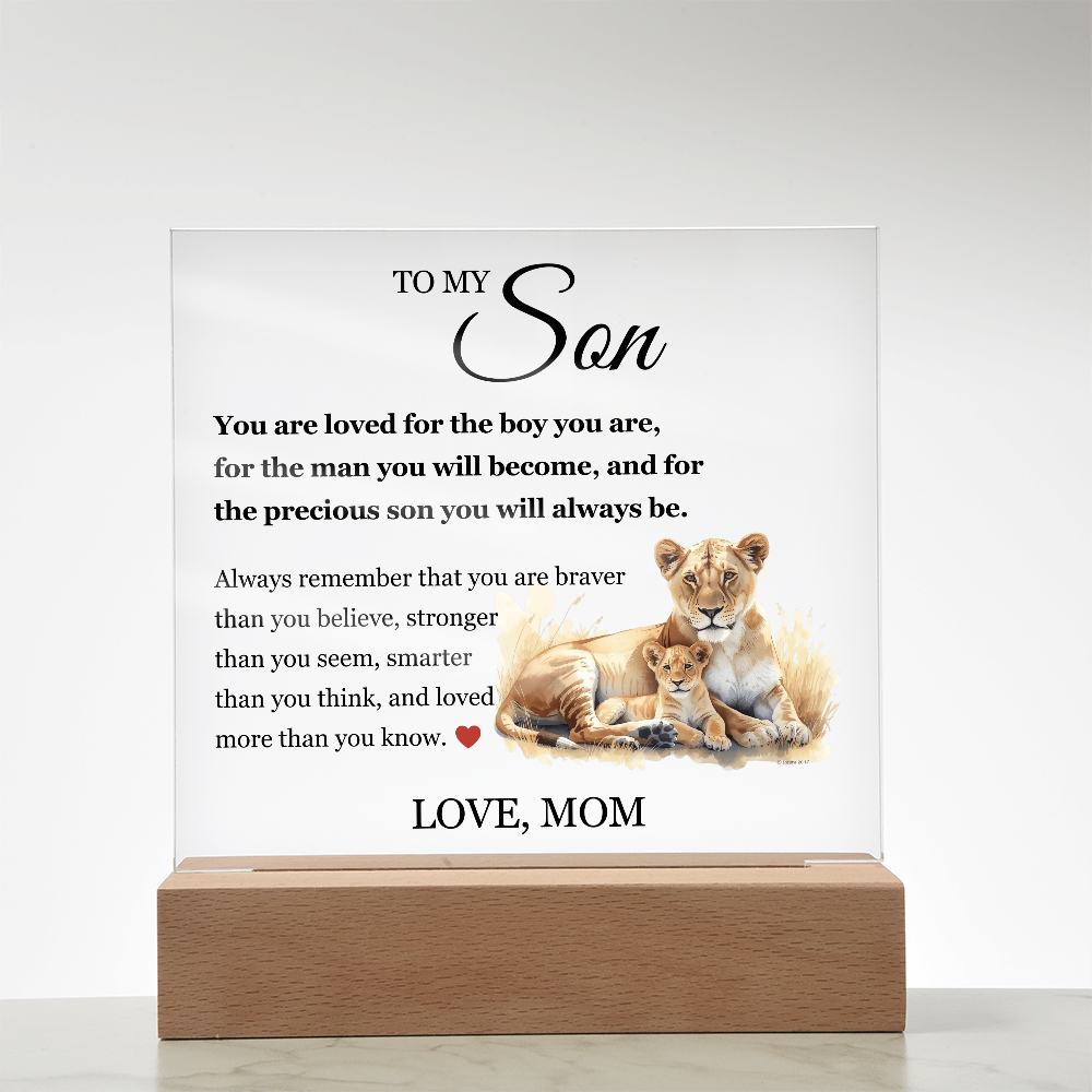 To My Son -  "You are loved "