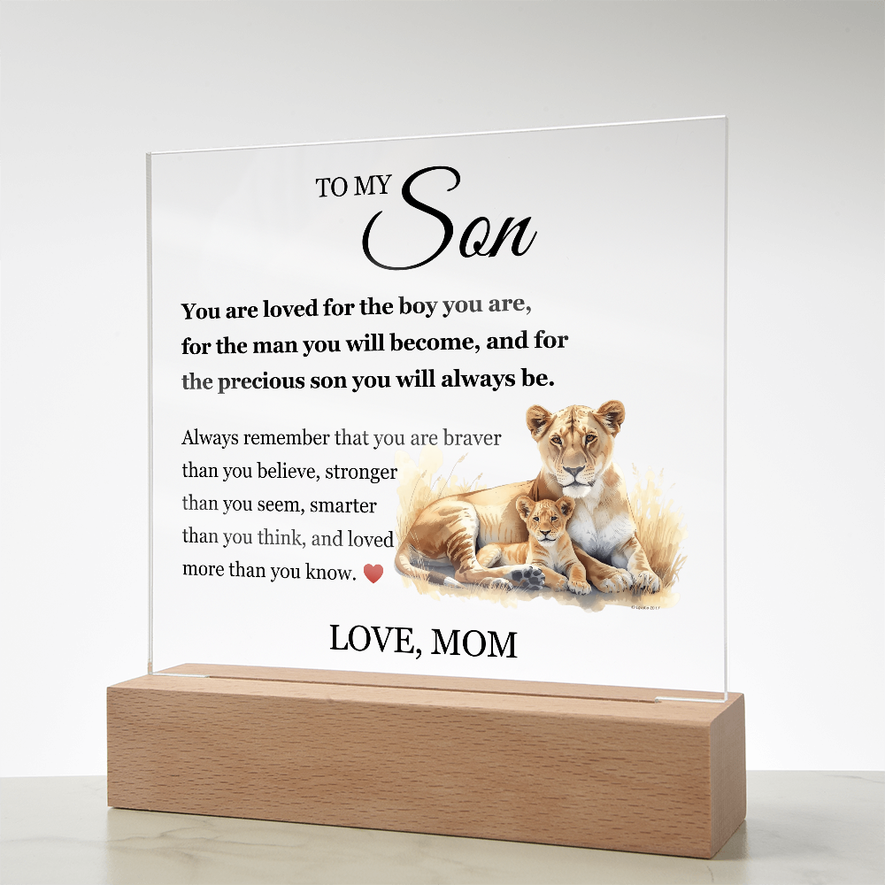 To My Son -  "You are loved "