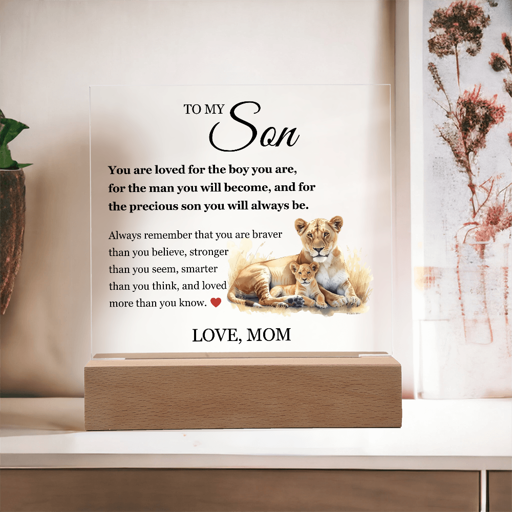 To My Son -  "You are loved "