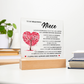 Acrylic Square Plaque - To My Beautiful Niece "You Are Simply Amazing"