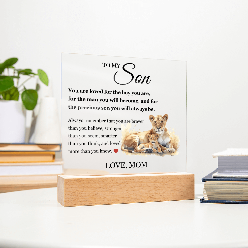 To My Son -  "You are loved "