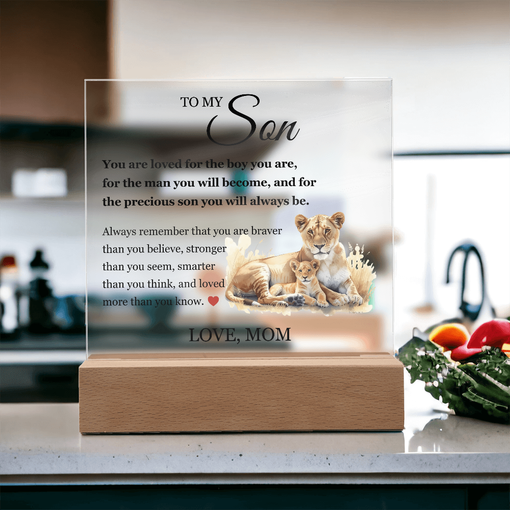 To My Son -  "You are loved "