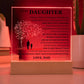 To My Daughter Acrylic Plaque