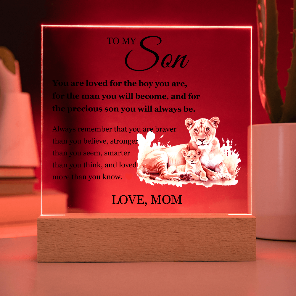 To My Son -  "You are loved "