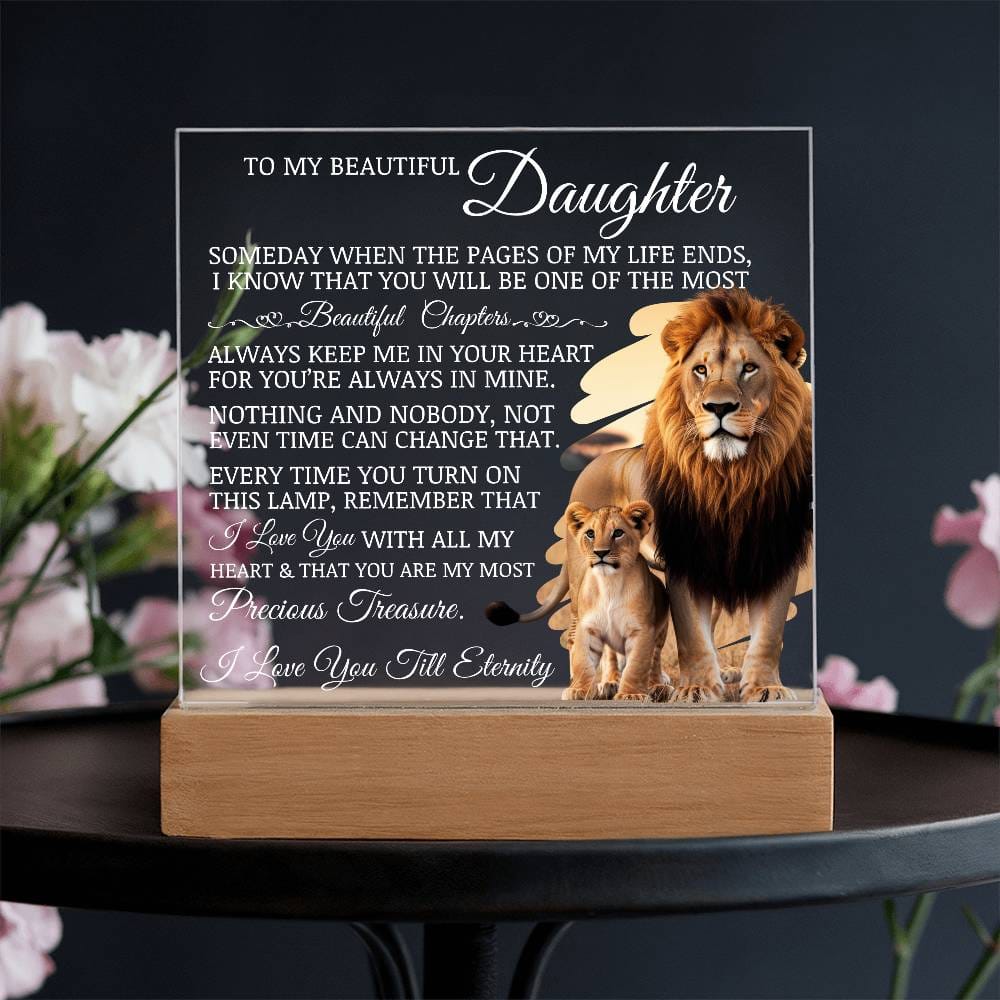 Daughter Keepsake - Lamp of Love