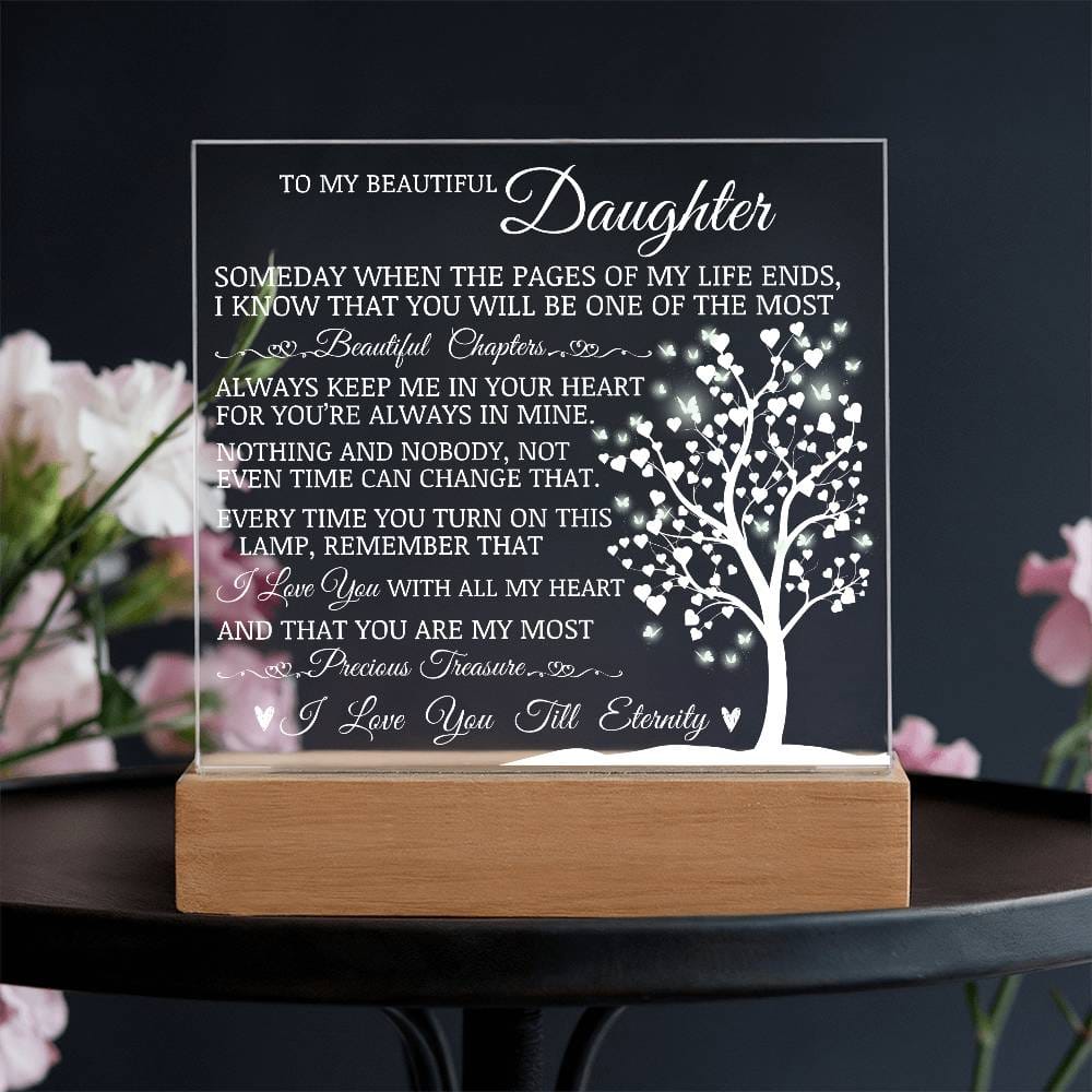 Daughter Keepsake - Lamp of Love