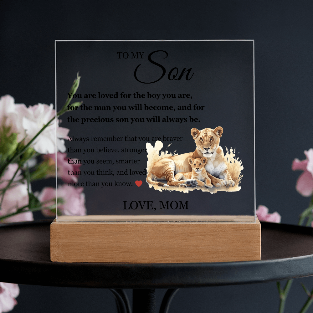 To My Son -  "You are loved "