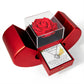 Love Knot Necklace with Red Heart Rose Box - I'm Sorry for What I've Done