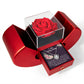 Love Knot Necklace with Red Heart Rose Box - I Am Truly Sorry