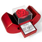 Love Knot Necklace with Red Heart Rose Box - To My Beautiful Daughter "You Are My Most Precious Treasure"