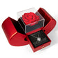 Love Knot Necklace with Red Heart Rose Box - To My Badass Niece "You Are Forever Beautiful"