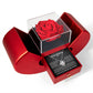 Love Knot Necklace w/ Red Heart Rose - To My Beautiful Soulmate "Falling In love With You Was Beyond My Control"