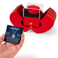 Love Knot Necklace with Red Heart Rose Box - To My Soulmate "The Day I Met You, My Life Changed"