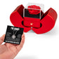 Love Knot Necklace with Red Heart Rose Box - "I'm Sorry, I Love You Forever and Always"