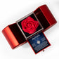 Love Knot Necklace with Red Heart Rose Box - To My Soulmate "The Day I Met You, My Life Changed"