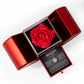 Love Knot Necklace w/ Red Heart Rose - To My Beautiful Soulmate "Falling In love With You Was Beyond My Control"