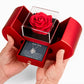 Love Knot Necklace with Red Heart Rose Box - "I Am Truly Sorry"