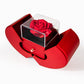 Love Knot Necklace with Red Heart Rose Box - Sorry For Hurting You, My Love