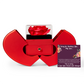 Love Knot Necklace with Red Heart Rose Box - "Sorry for Hurting You My Love..."