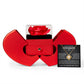 Love Knot Necklace w/ Red Heart Rose - To My Beautiful Soulmate "Falling In love With You Was Beyond My Control"