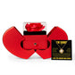 Love Knot Necklace with Red Heart Rose Box - I'm Sorry, I Love You Forever and Always